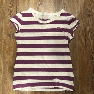 Nike shirt size M, purple and white